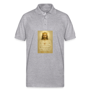 Gildan Unisex 50/50 Jersey Polo - heather gray
