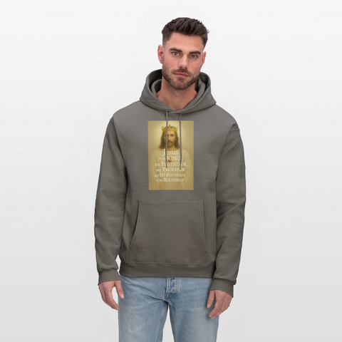 Men's Hoodie - asphalt gray