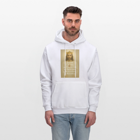 Men's Hoodie - white