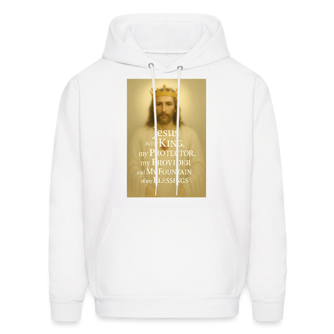Men's Hoodie - white