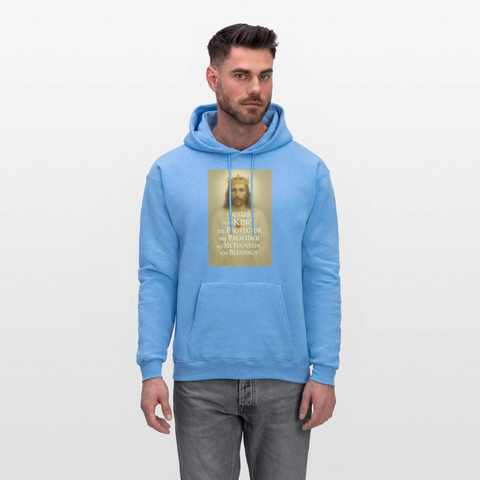 Men's Hoodie - carolina blue