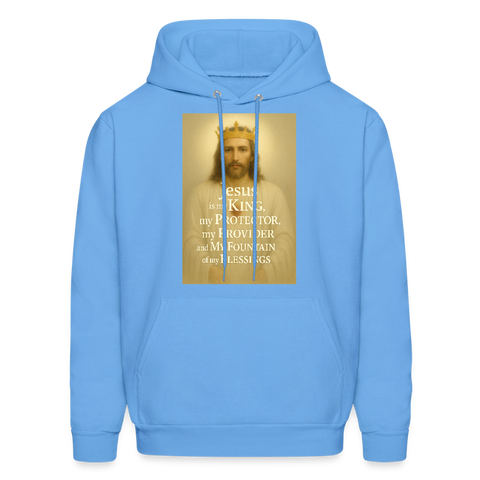 Men's Hoodie - carolina blue