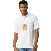 Gildan Unisex 50/50 Jersey Polo - white
