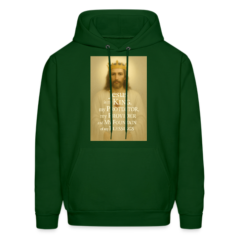 Men's Hoodie - forest green