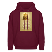 Men's Hoodie - burgundy