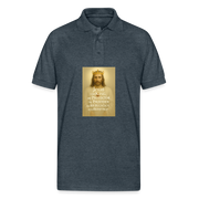 Gildan Unisex 50/50 Jersey Polo - deep heather