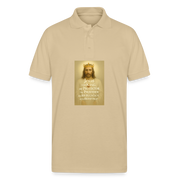 Gildan Unisex 50/50 Jersey Polo - Sand