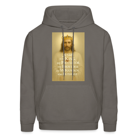 Men's Hoodie - asphalt gray